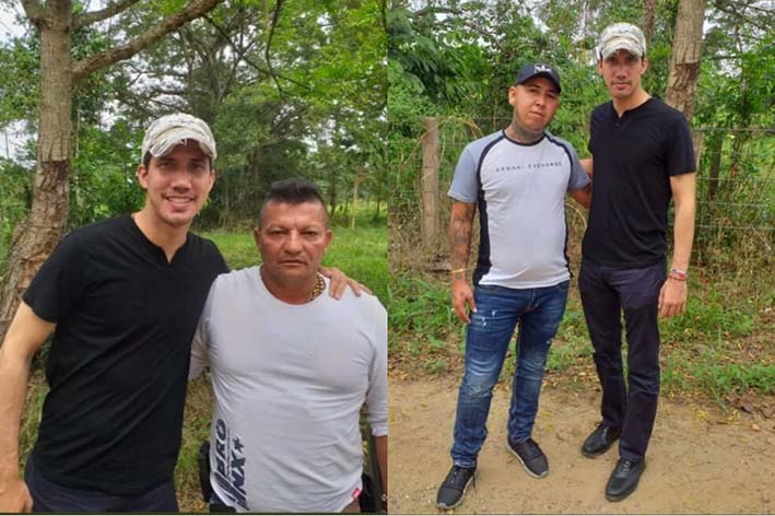 Según indicaron el Gobierno y la Fiscalía, las fotos fueron tomadas el 22 de febrero pasado, cuando Guaidó cruzó la frontera corriendo para llegar a Cúcuta.
