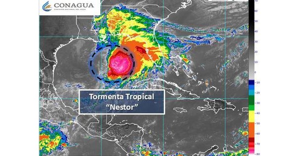 Georgia y las Carolinas están en el patrón de trayectoria de Néstor, que acabaría debilitándose a depresión tropical lejos de la costa de Delaware.