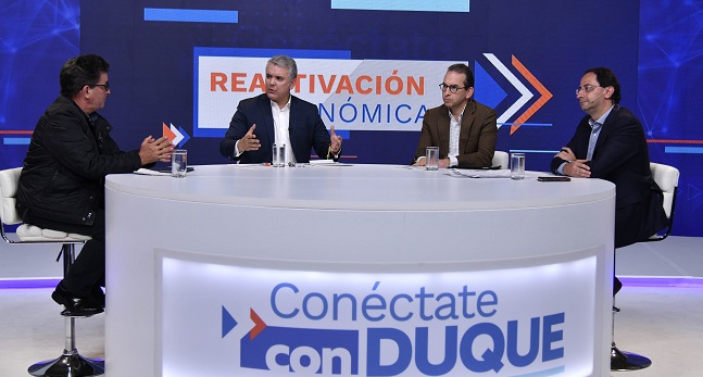 Luego de exponer, durante más de 2 horas, importantes logros de su Gobierno, el Presidente de la República, Iván Duque Márquez, hizo este domingo, a través del programa ‘Conéctate con Duque’, un amplio reconocimiento al derecho de los colombianos a la protesta social pacífica.