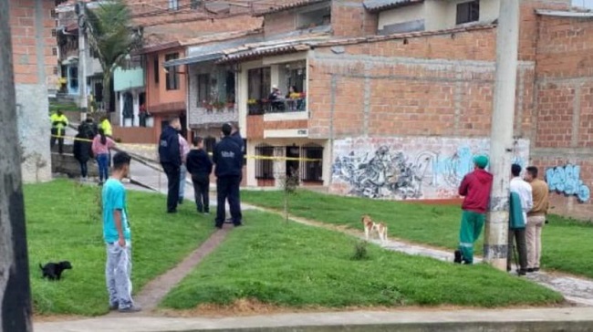 En el barrio Villa Cruz tuvo lugar la masacre