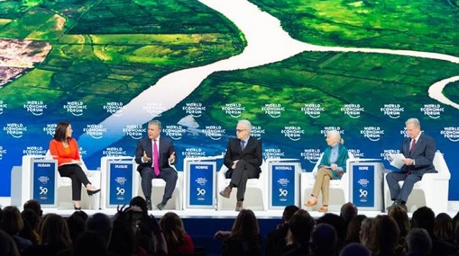 El presidente Duque aprovechó el Foro Económico Mundial, desarrollado en Suiza, para dar el balance de Colombia en temas de reforestación y protección del medioambiente.