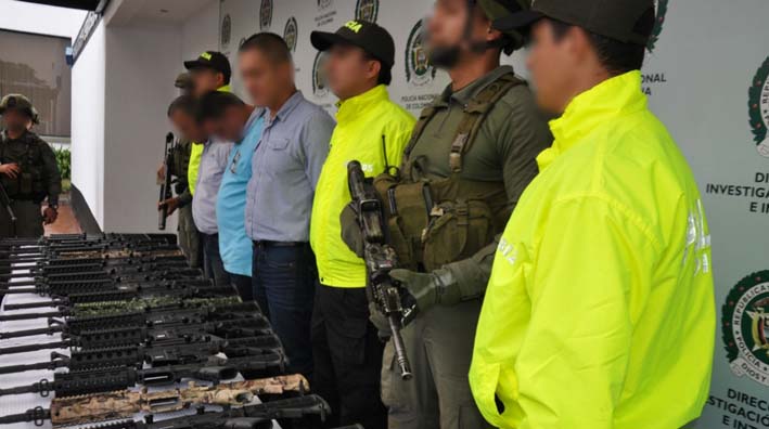 En el operativo fueron capturados alias 'Edilson' y 'Yobany', oriundos del municipio de Acevedo, en Huila.