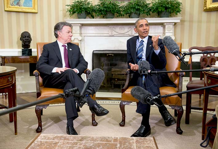 El presidente Obama, en la reciente visita de su homólogo Santos, dijo que solicitará al Congreso elevar a 450 millones de dólares la cooperación a Colombia durante el año fiscal 2017.