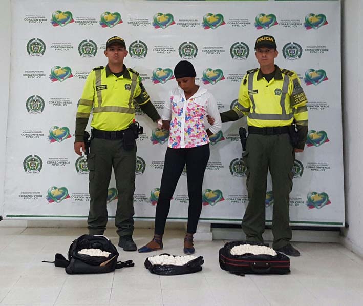 Edilia Córdoba Rivera, capturada presuntamente por el delito de aprovechamiento ilícito de los recursos naturales. 