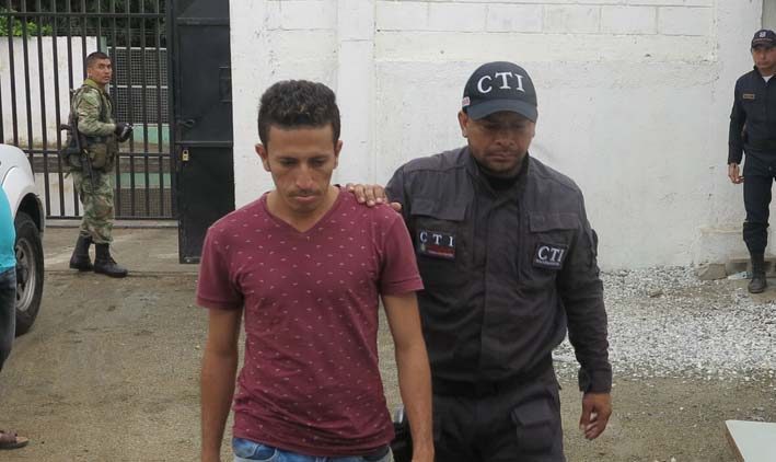 El capturado Fabián Salcedo Cantillo, alias ‘El Cole’.