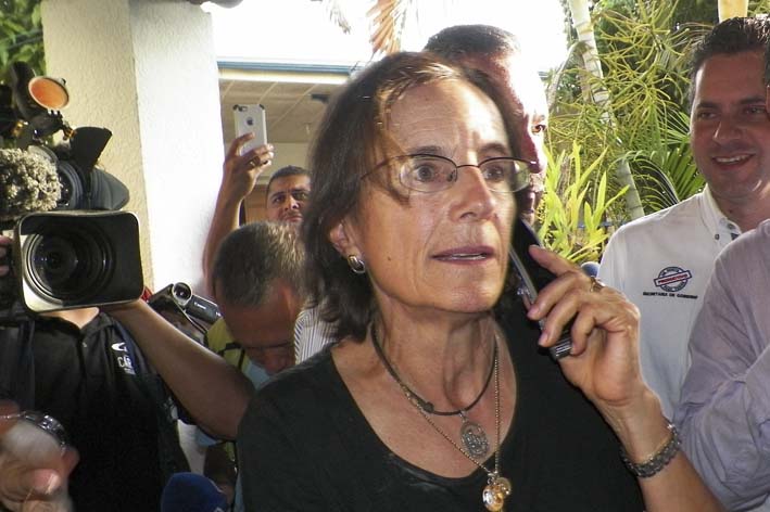 La periodista Hernández-Mora había sido secuestrada el sábado pasado por rebeldes del Ejército de Liberación Nacional en El Tarra, un municipio de la conflictiva región del Catatumbo, en la frontera con Venezuela.
