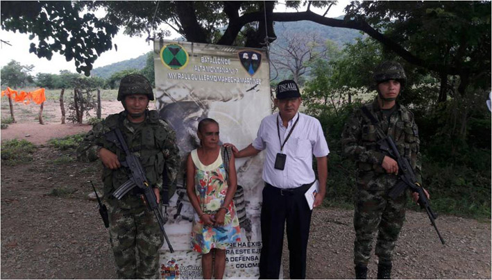 Marelvis Esther Mejía Álvarez fue detenida cuando transportaba más de 600 gramos de pasta de coca.