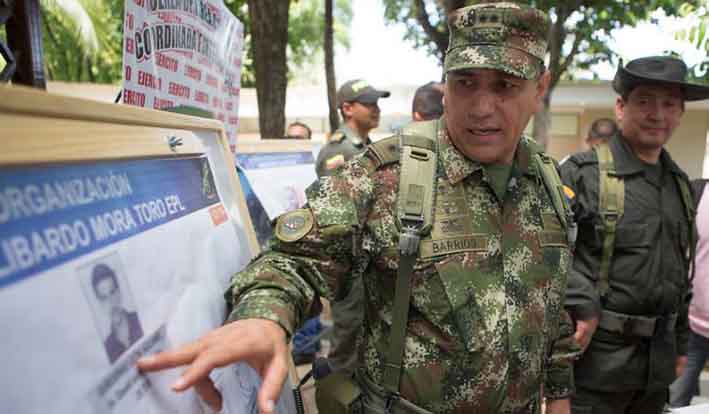 General Jorge Enrique Rodríguez Peralta, director de seguridad ciudadana de la Policía Nacional.
