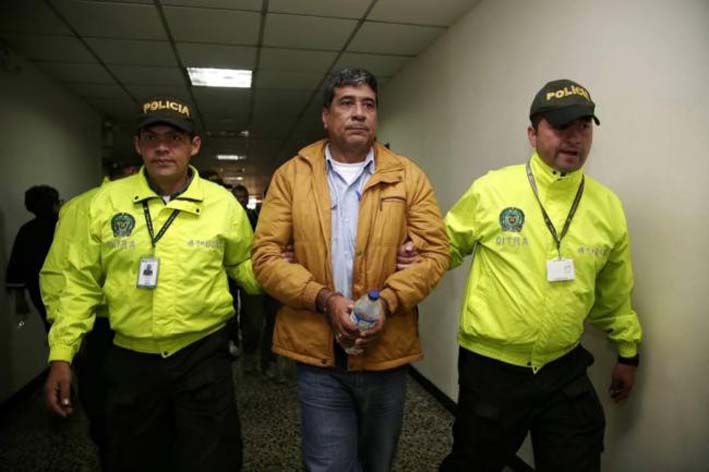  Según la decisión el líder camionero será recluido en la cárcel Modelo de Bogotá.