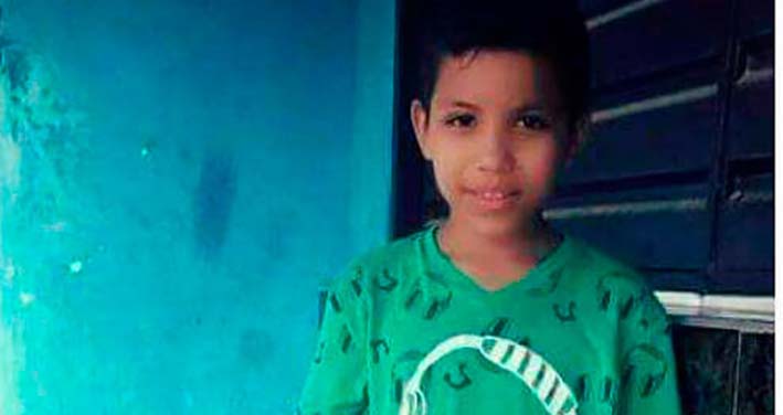 El menor de 11 años, Juan Camilo López Alvernia, encontrado sin vida sobre la 1:00 de la madrugada de ayer.