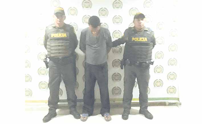 Samir Alberto Mora Fabra quedó detenido por las autoridades del Tercer Distrito de la Policía Metropolitana de Santa Marta.