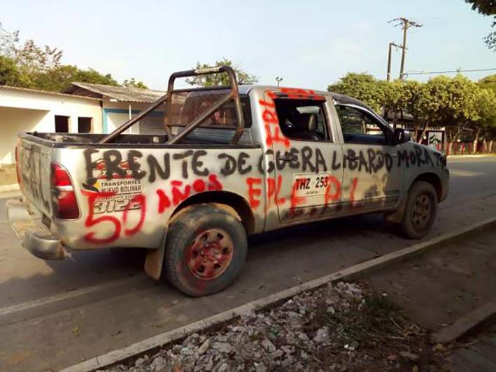  La tensión en el Catatumbo se intensifica por la lucha del territorio entre el EPL y el ELN