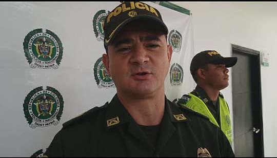 Faber Drávida, comandante de policía departamental. 