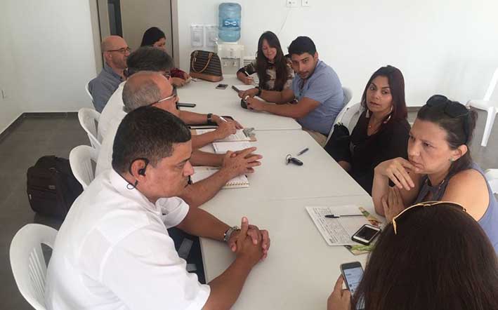 Reunión de la Asociación Cívica de Empresas de Santa Marta, Asocie.