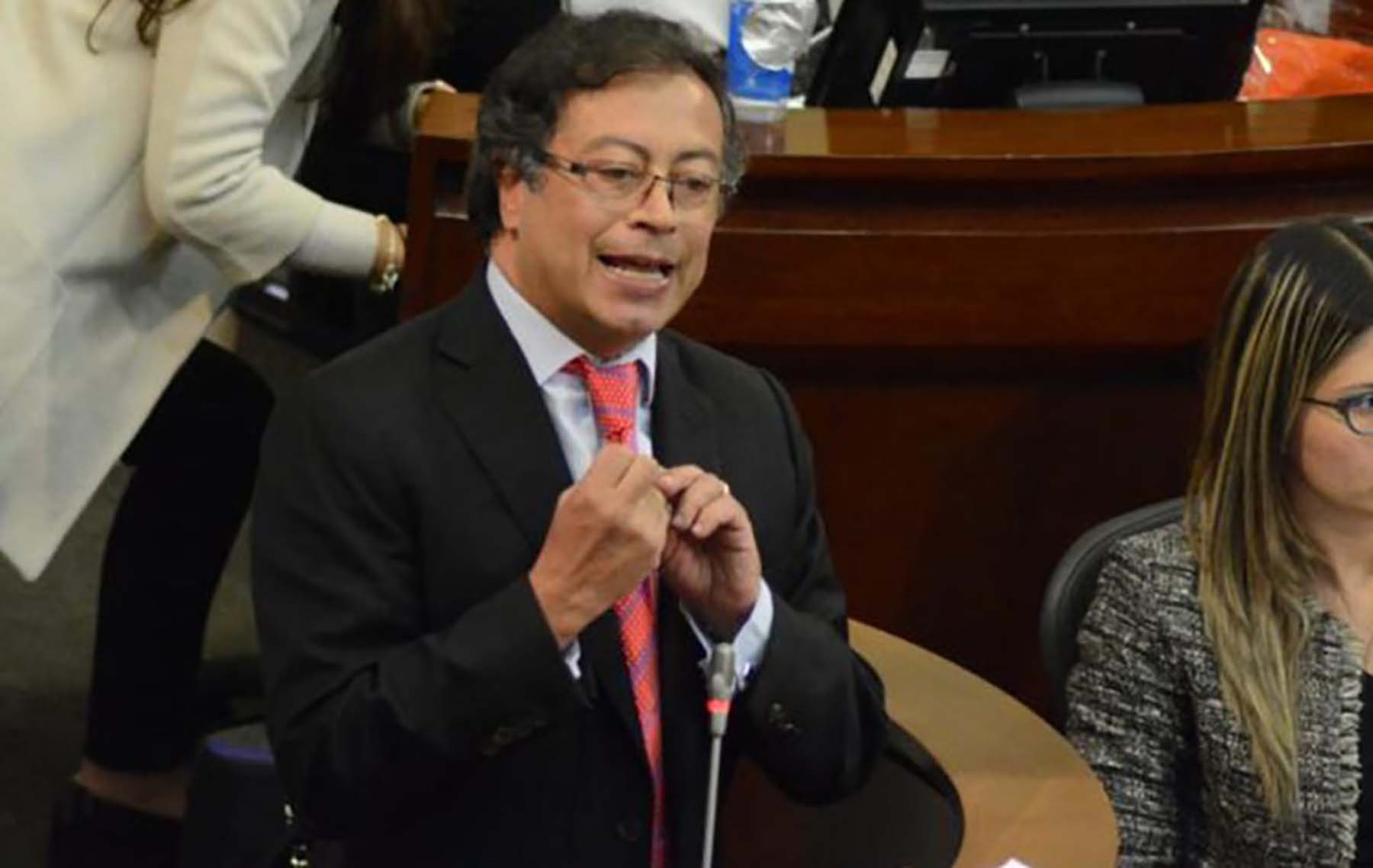 Gustavo Petro, senador y excandidato a la Presidencia de Colombia.