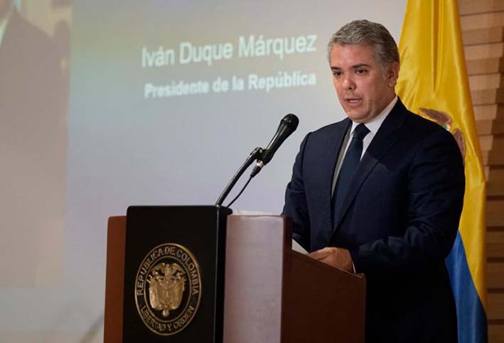 Iván Duque, Presidente de Colombia lamentó la muerte del expresidente Belisario Betancur