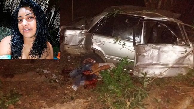 Rina Marcela Villegas Sampayo, muerta en  accidente de tránsito.