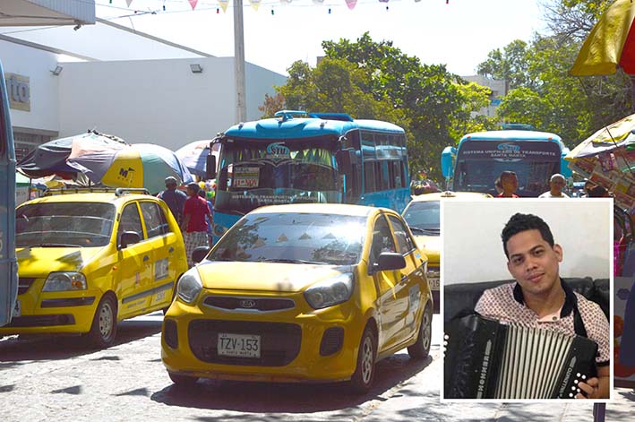 Fabián Steep López Arrieta, taxista asesinado de varias puñaladas en hechos ocurridos en sectores de Taganga.
