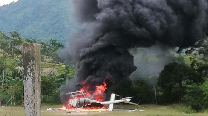 El hecho obligó al piloto de la aeronave a efectuar un aterrizaje de emergencia en zona  urbana del Catatumbo.