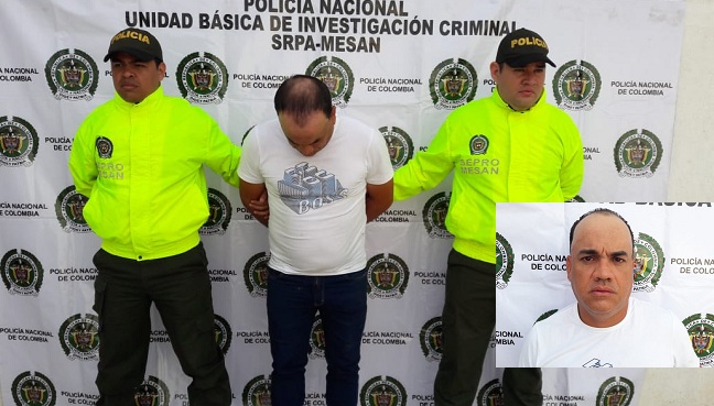 Manuel de Jesús Vélez Sánchez, obrero presunto responsable de acceso carnal violento agravado y demanda de explotación sexual comercial con persona menor de 18 años. 