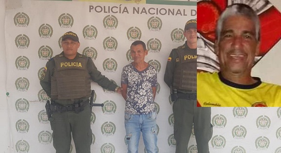 Rubén Darío Arela Mendoza, capturado por la Policía por atacar a puñal a un exjugador del Unión Magdalena