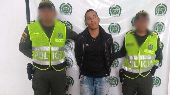 Alexander Camargo Cabrales fue capturad por la Policía en cumplimiento a requerimientos judiciales.