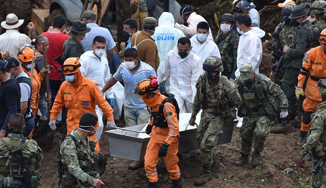 Labores de búsqueda por parte del Sistema Nacional de Gestión del Riesgo de Desastres, se retomaron para hallar a los demás desaparecidos.
