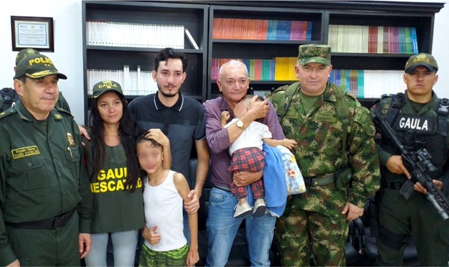 Policía, Ejército y la Fiscalía rescataron a Yajaira Castro Pérez en zona rural del municipio de San Cayetano, en Norte de Santander.