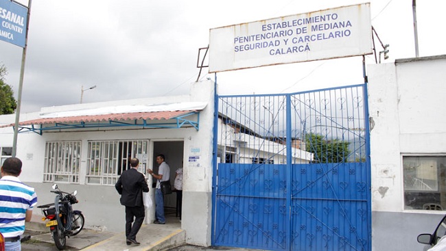 La acción se produjo en el Establecimiento Penitenciario y Carcelario de Mediana Seguridad de Calarcá, Quindío, Peñas Blancas.