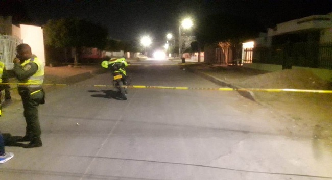 Endris Pinto De Andreis, fue asesinado cuando transitaba por sectores del barrio ‘Alfonso López’ del municipio de Maicao, La Guajira.