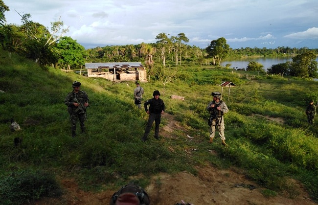Los operativos fueron realizados de manera conjunta entre Fiscalía General de la Nación, el Ejército Nacional y la Fuerza Aérea Colombiana.