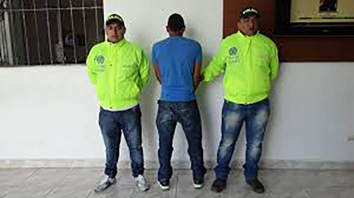 El implicado fue capturado este 12 de junio en zona rural del municipio de la Gloria en Cesar.