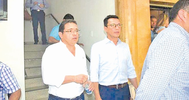 El alcalde suspendido Rafael Martínez y al exalcalde Carlos Caicedo Omar tampoco hicieron presencia en la audiencia