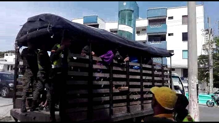 130 hinchas del Deportes Tolima habían sido retenidos y llevados hasta el Centro de Protección al Menor