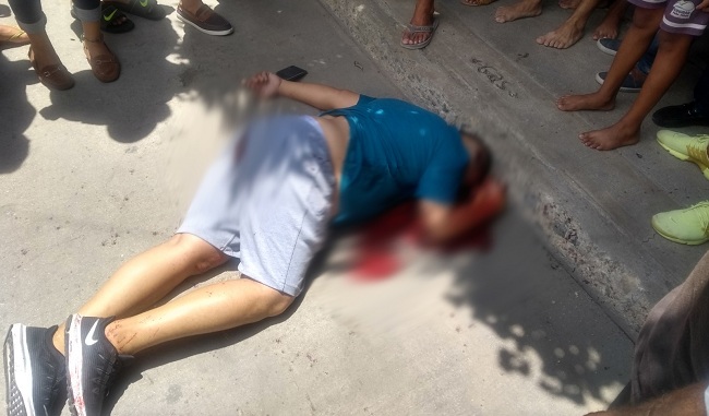 Uno de los hechos violentos registrados en el perímetro urbano ocurrió el sábado 28 en el barrio Cundí donde fue asesinado a tiros Bladimir Rodríguez
