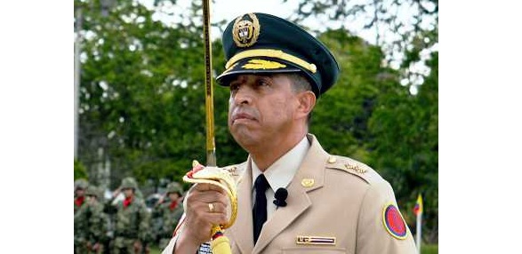 General Mauricio Moreno, comandante de la Segunda División del Ejército Nacional fue víctima de un ataque.