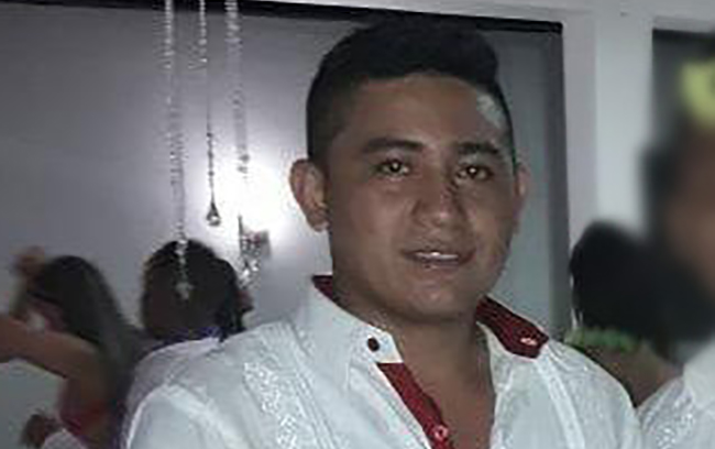 Uldarico Gutiérrez Vangrieken, asesinado 