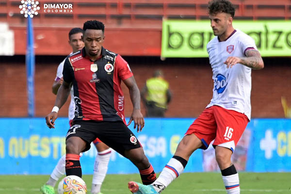 El Unión Magdalena logró un empate ante el Cúcuta en el último minuto de la adición.
