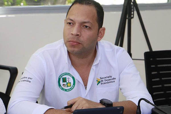 Alberto Carlos Ariza Cujia, exsecretario de Desarrollo Económico de La Guajira, procesado.