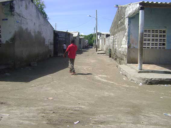 Las calles de la Isla del Rosario serán pavimentadas a partir del mes de enero.