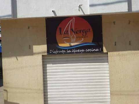 Este es el restaurante "La Verga", ubicado en el sector del Siete de Agosto de Fundación.
