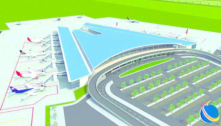 El nuevo desarrollo aeroportuario se construiría en un área cercana a las 1.800 hectáreas, al norte de Cartagena.