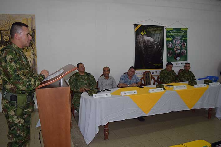 El encuentro entre el Ejército Nacional, alcaldes municipales y ganaderos fue en el municipio de Aracataca.
