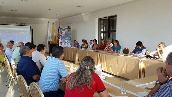 27 representantes del gremio hotelero de diferentes sectores de la ciudad  se reunieron en el Hotel Catedral Plaza,  para conformar el comité que hará parte de los Juegos Bolivarianos 2017.