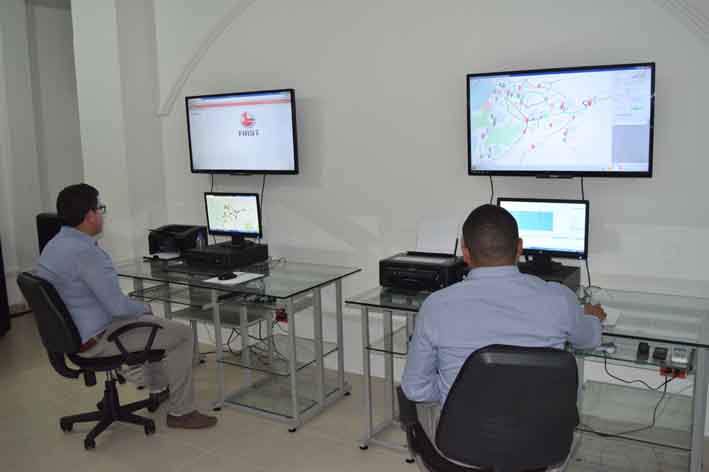El Centro de Monitoreo es el lugar diseñado para realizar todas las tareas de control encaminadas al mejoramiento de la operación.