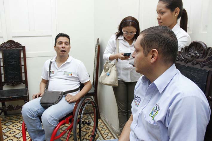 Representantes de la población con discapacidad dieron a conocer sus deseos para el beneficio de esta población.