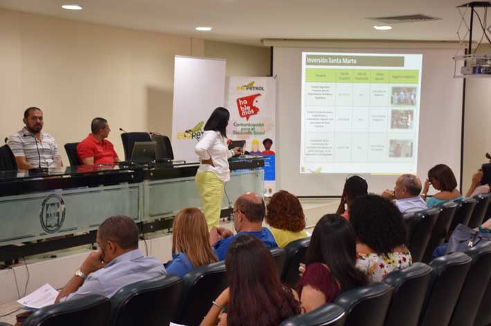 El encuentro con periodistas de Santa Marta, se conocieron los positivos resultados por el proyecto ejecutado por la Fundación Foro Costa Atlántica.