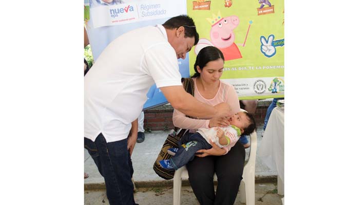 En el municipio de Ciénaga se instalaron 22 Puestos de Vacunación, del cual tuvo dos puntos centrales de la Jornada Nacional “Día de Ponerse al Día”.