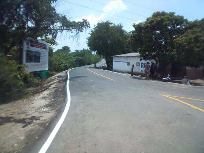 Fueron 1.8 kilómetros construidos de vía con 1.632 millones de pesos de inversión, recursos  obtenidos de los impuestos del municipio de Zona Bananera.