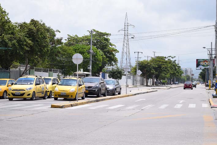 Apenas unas cuantas ‘orejas’ viales existen en la actualidad en las vías más importantes de Santa Marta, sobre todo, en la avenida del Ferrocarril.